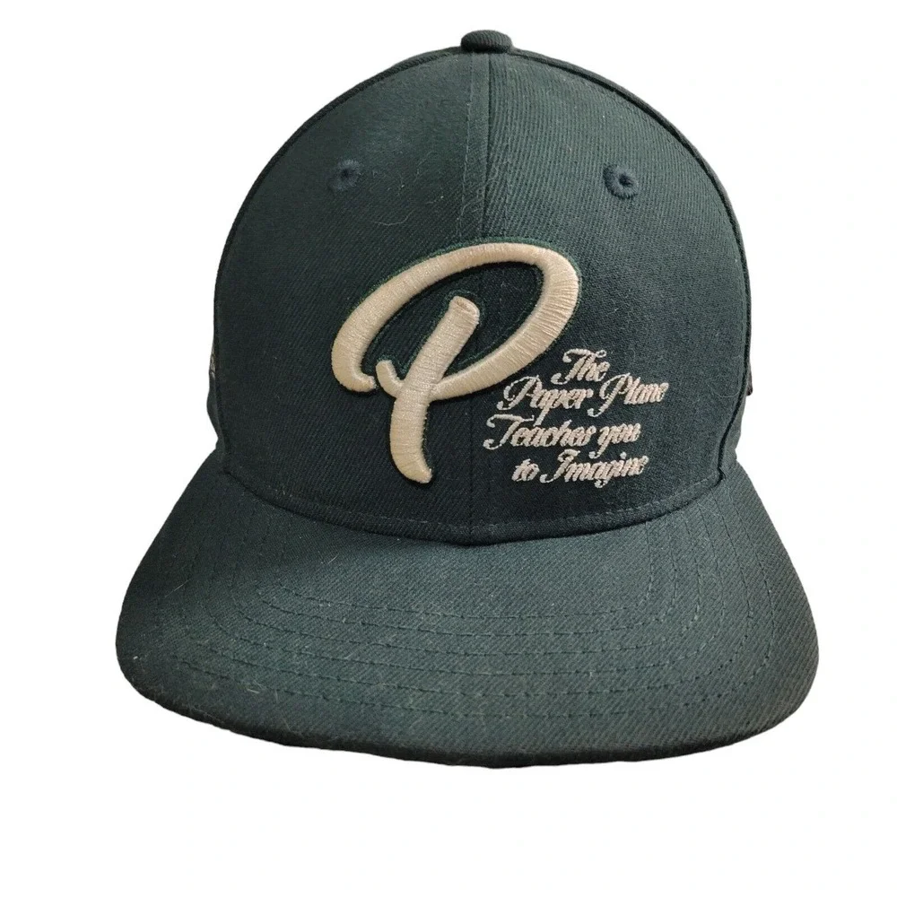 Paper‎ Planes Mantra Retro Slogan Green Mens Snapback Hat
